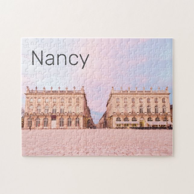 Nancy Place Stanislas Grand Est France Sunset Jigsaw Puzzle (Horizontal)