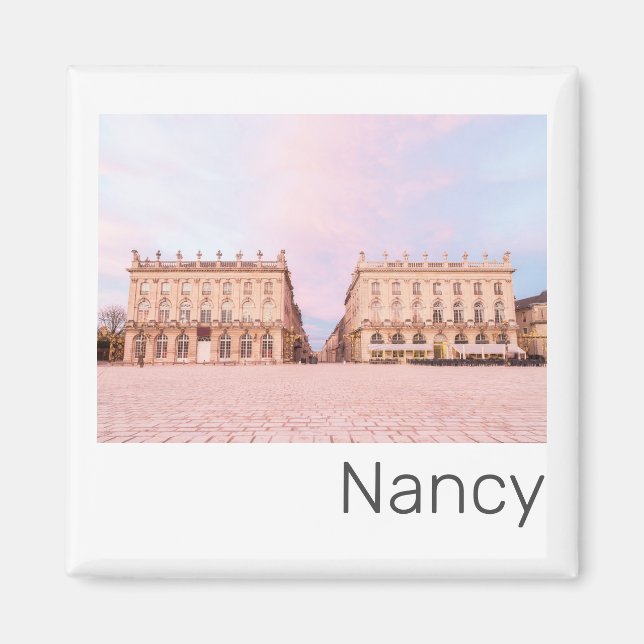 Nancy Place Stanislas Grand Est France Sunset Magnet (Front)