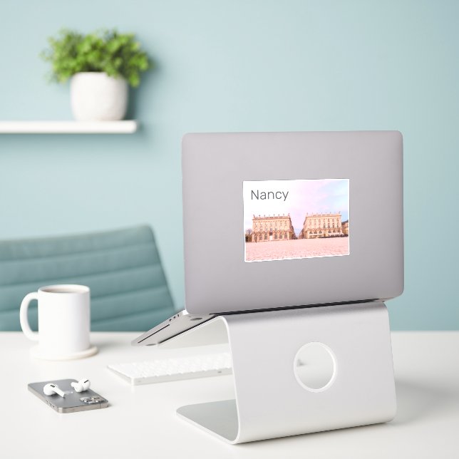 Nancy Place Stanislas Grand Est France Sunset Sticker (Laptop On Desk)