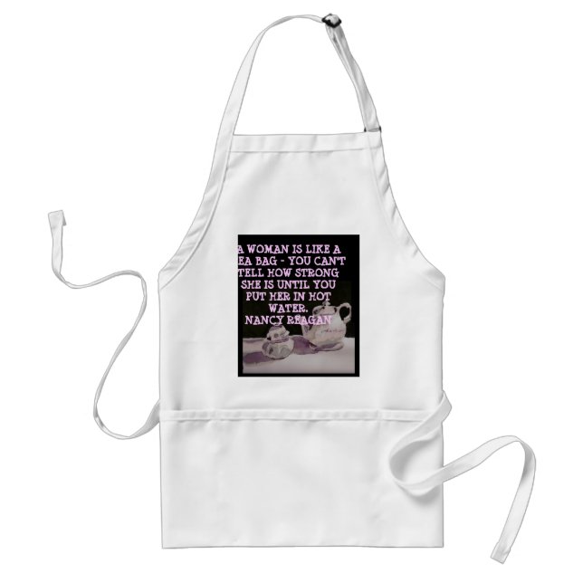 NANCY REAGAN QUOTE - Apron (Front)