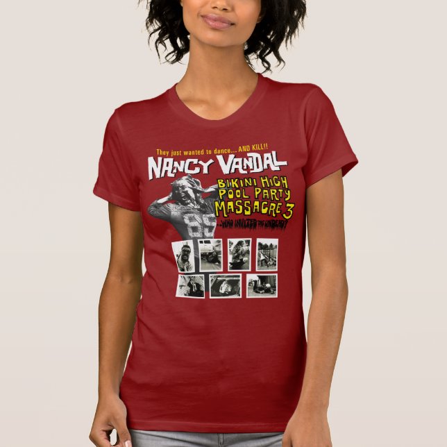 Nancy Vandal Bikini High Ladies TShirt (Front)