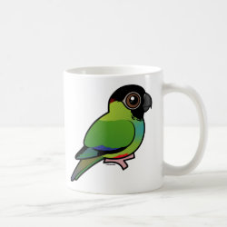 Birdorable Nanday Parakeet Classic White Mug