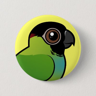 Nanday Conure Pinback Button