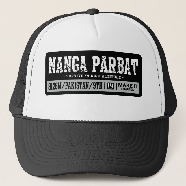 Nanga Parbat Trucker Hat (Front)