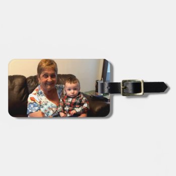 Nani 3d Front Add Photo Back: Add Text  Luggage Tag by Lorriscustomart at Zazzle