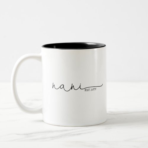 Nani Established  Nani Gift Two_Tone Coffee Mug