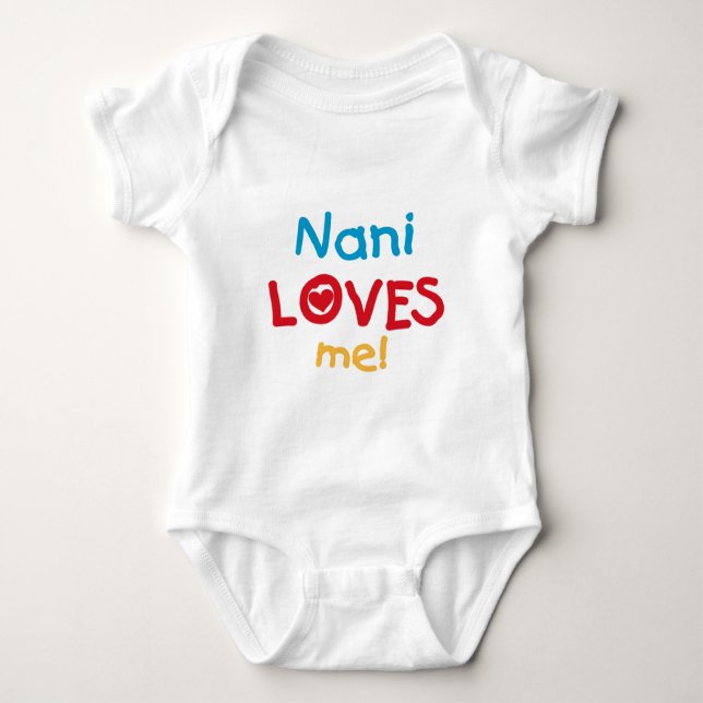 Nani Loves Me T-shirts and Gifts (Front)
