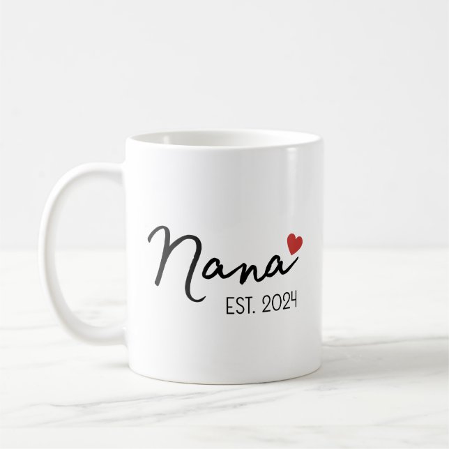 Nani Nana Est 2024 Mug Set, New Indian Grandparent (Left)