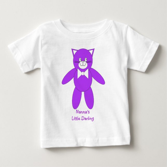 Nanna's Little Darling Baby T-Shirt (Front)
