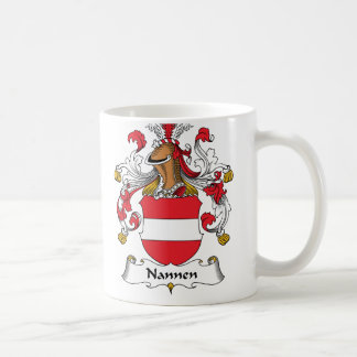 Nannen Family Crest Coffee Mug