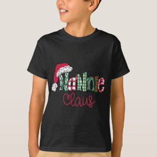 Nannie Clause Cute Art - Christmas T-Shirt