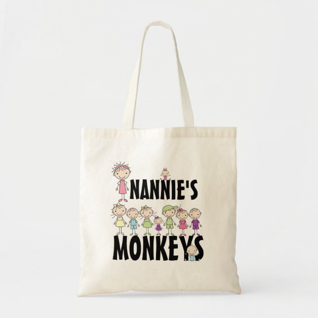 Nannie's Monkeys Bag (Front)