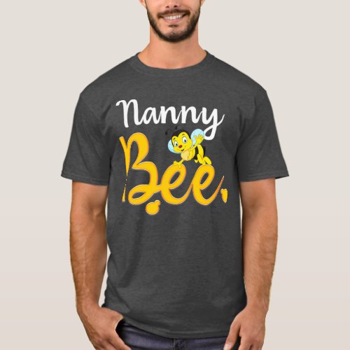 Nanny Bee Matching Family First Bee Day Outfits T_Shirt
