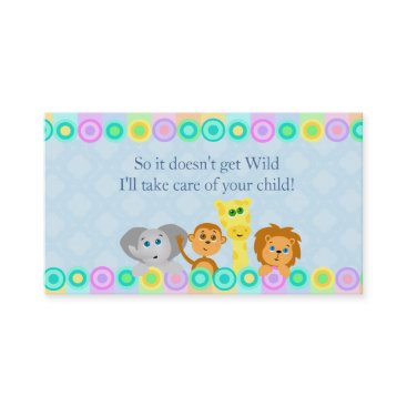 Nanny Business Cards Nanny Business Cards
