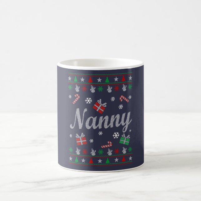 Nanny Christmas Coffee Mug (Center)
