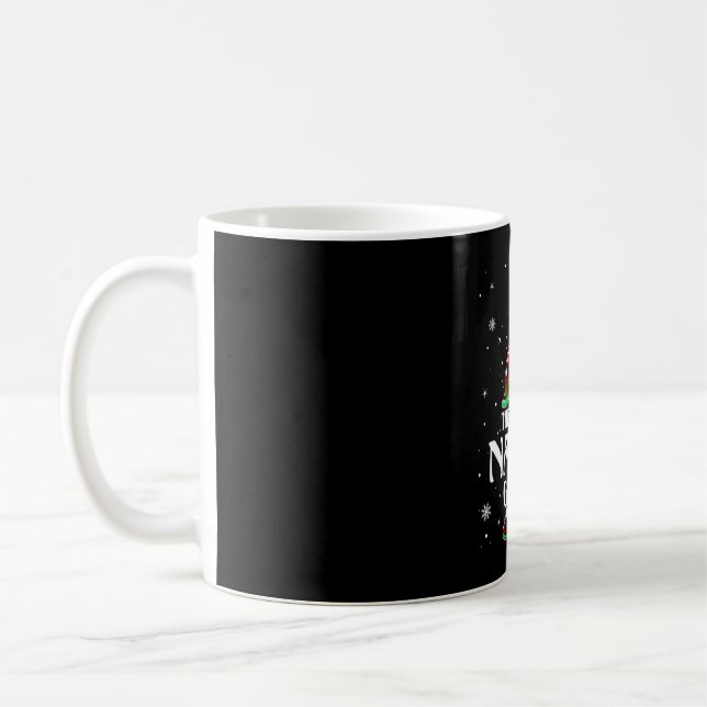Nanny Gnome Buffalo Plaid Matching Family Christma Coffee Mug (Left)