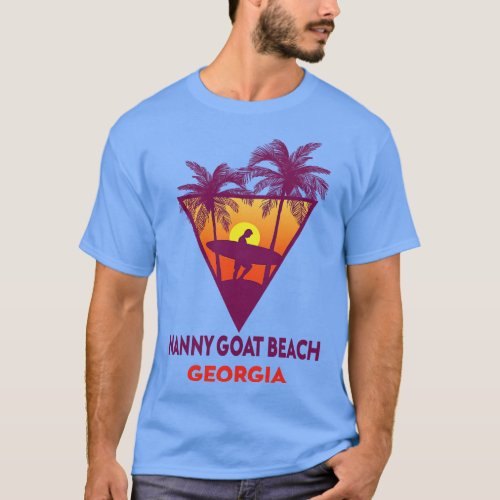 Nanny Goat Beach Georgia 1 T_Shirt