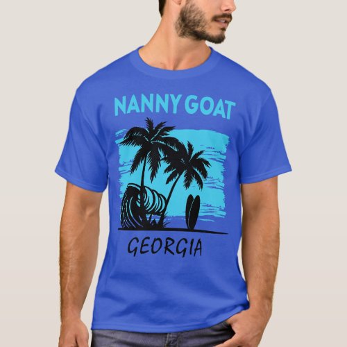 Nanny Goat Beach Georgia T_Shirt