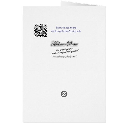 Nanny Goat Humorous Card- customize any occasion (Back)