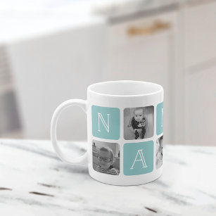 NANNY Grandmother Photo Collage Coffee Mug