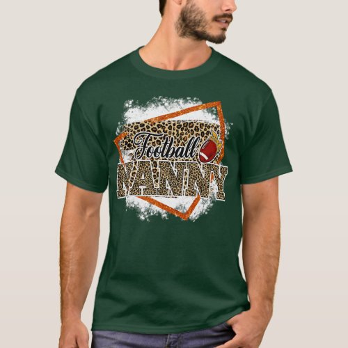 Nanny Leopard Bleached Family Matching T_Shirt