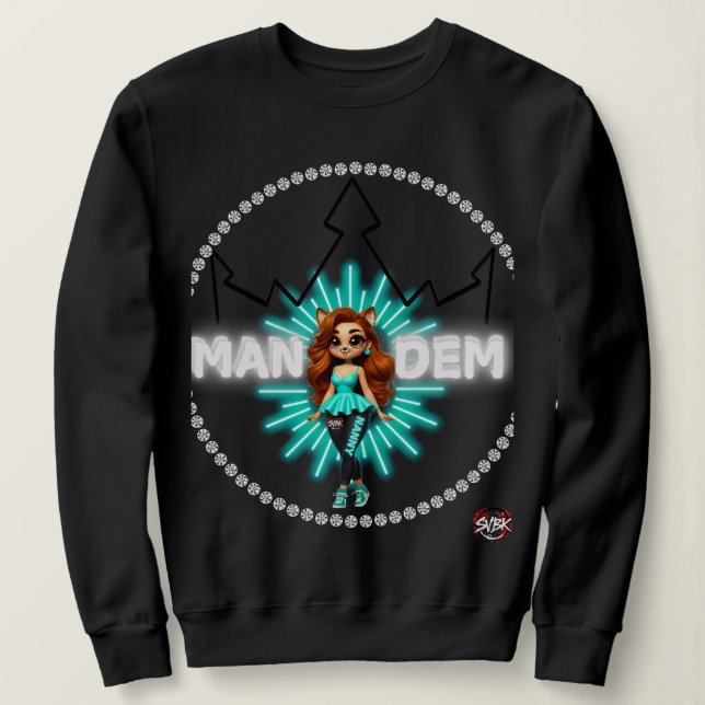 Nanny - Mandem Collection -SVBK- SILVERBCK  Sweatshirt (Design Front)