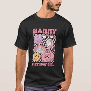 Nanny of the Birthday Girl Pool Party Family Party T-Shirt