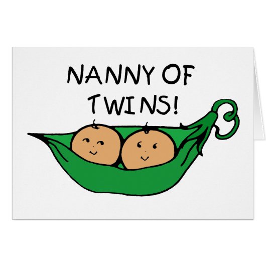 Nanny of Twins Pod Cards (Front Horizontal)