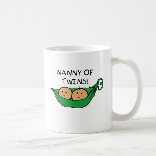 Nanny of Twins Pod Coffee Mug