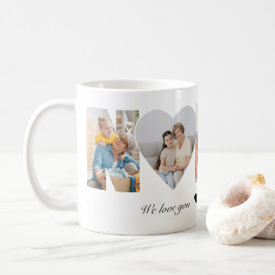 Nanny Photo Collage Gift for Grandma Coffee Mug