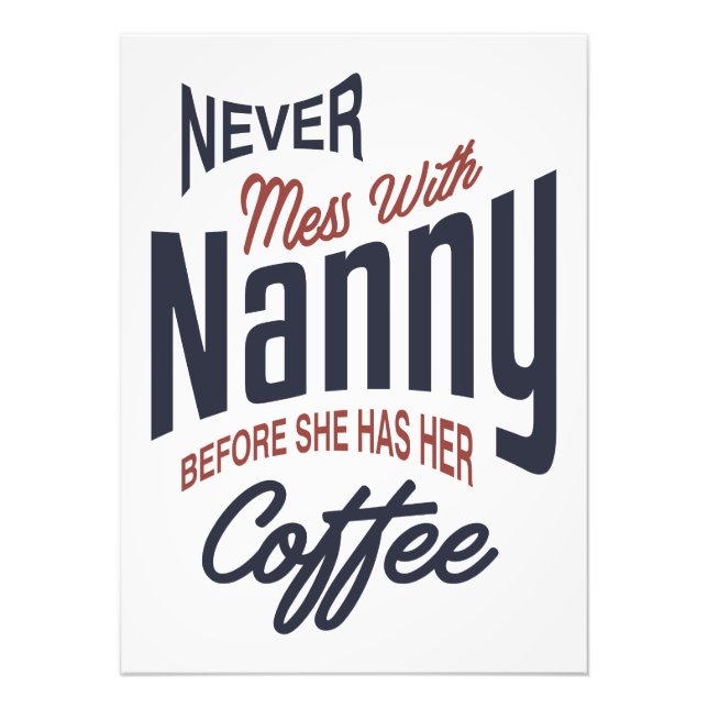 Nanny Photo Print (Front)