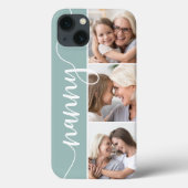 Nanny Script Grandma Photo Collage Case-Mate iPhone Case (Back)