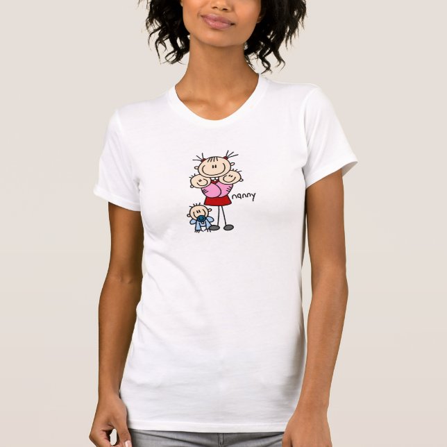 Nanny Stick Figure Shirt (Front)