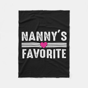 Nanny's Favorite  Fleece Blanket