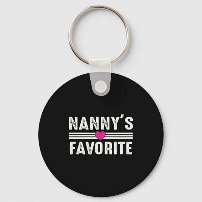 Nanny's Favorite  Keychain (Front)