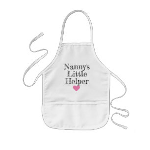 Nanny's Little Helper Grandkids Kids' Apron