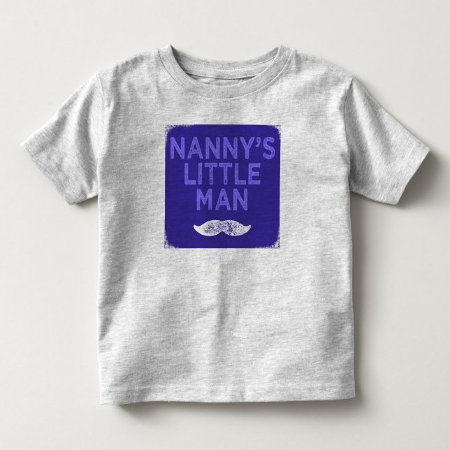 Nanny's Little Man Toddler T-shirt (Front)