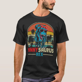 Nannysaurus Re Best Nanny Family T-Shirt