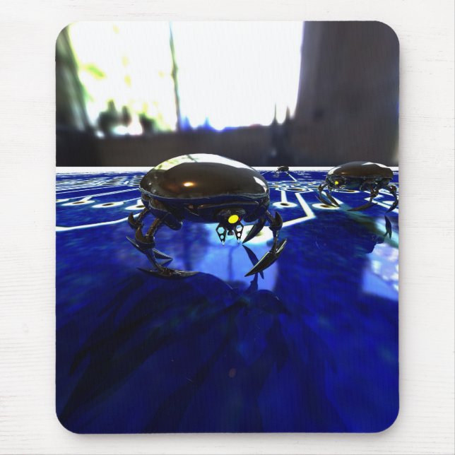 Nano Bots Mousepad (Front)