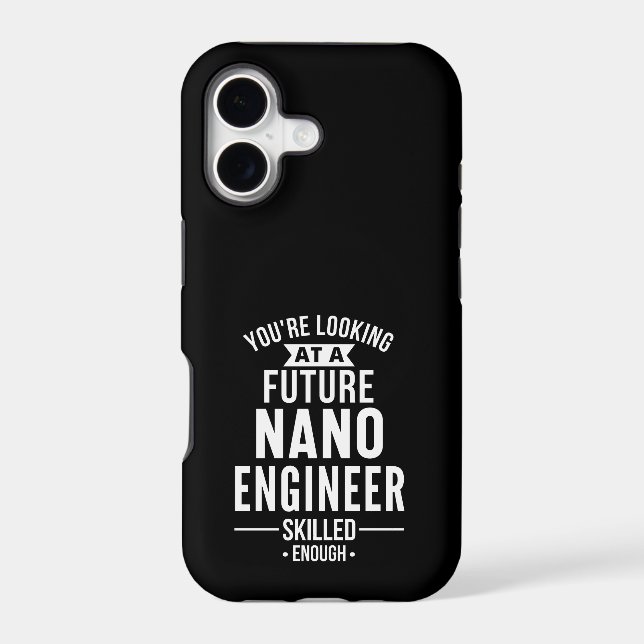 NANO engineer gift Iphone Case (Back)