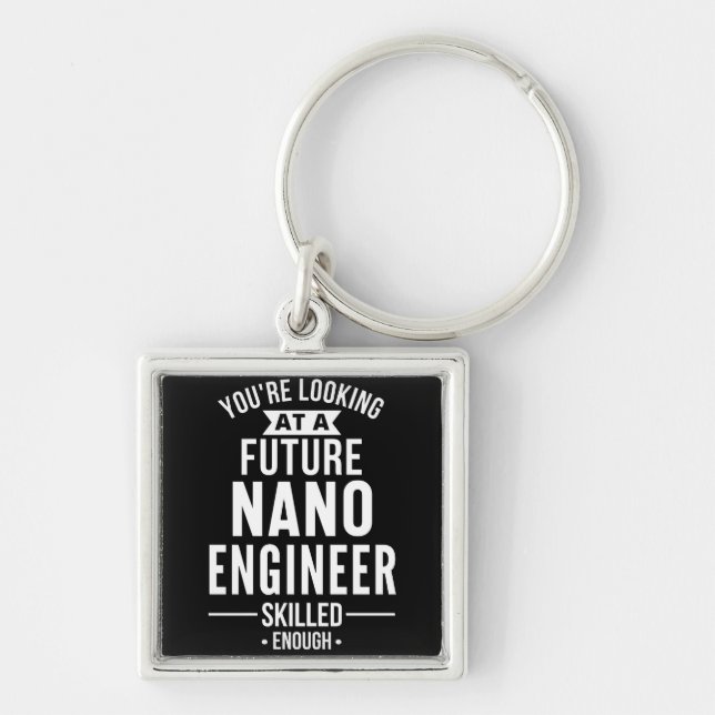 NANO engineer gift Keychain (Front)
