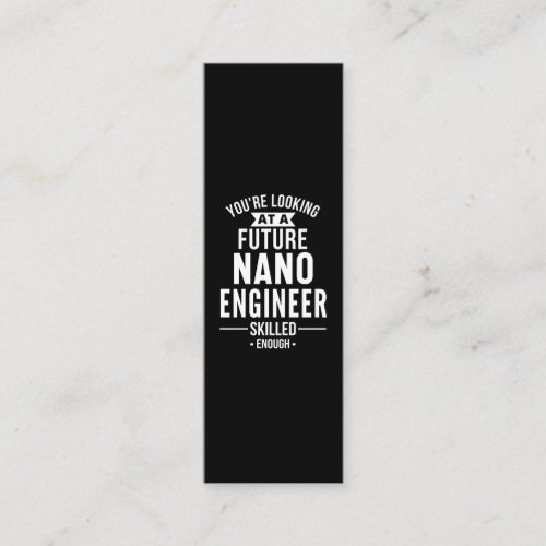 NANO engineer gift Loyalty Card