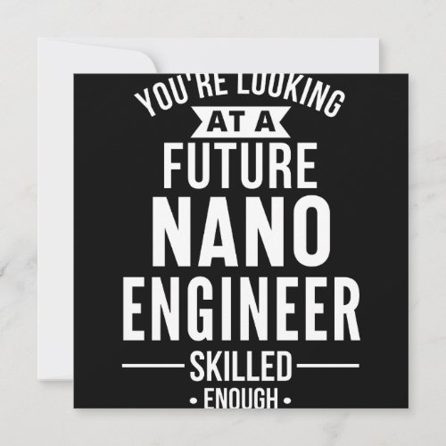 NANO engineer gift Save The Date