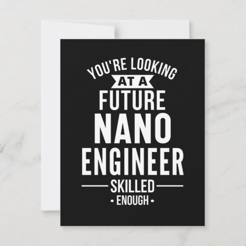 NANO engineer gift Save The Date