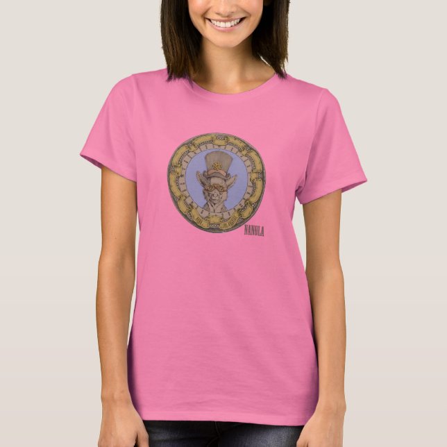 NaNo Los Angeles Steampunk Lemur T-Shirt (Front)