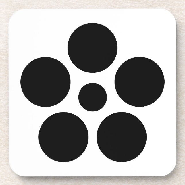 Nanokaichi hoshi umebachi drink coaster (Front)