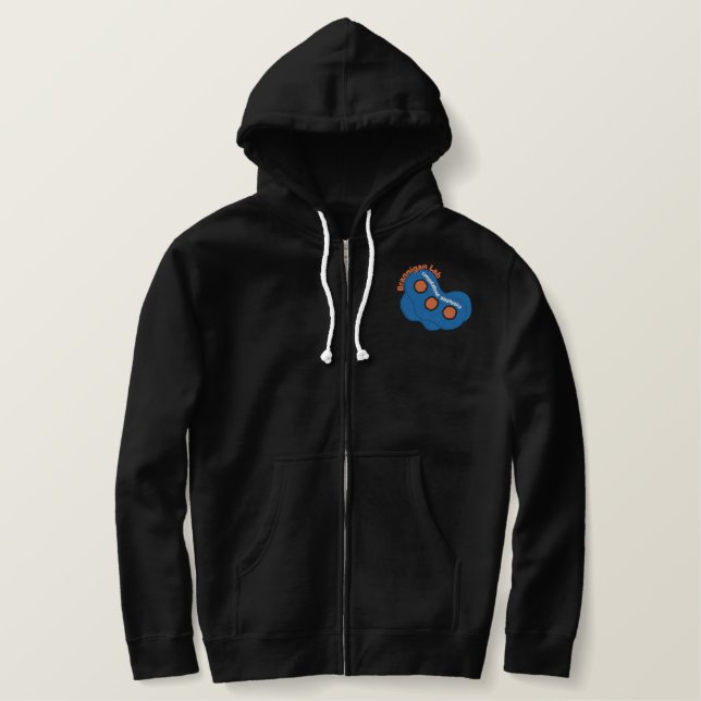 Nanoparticle Embroidered Hoodie (Design Front)
