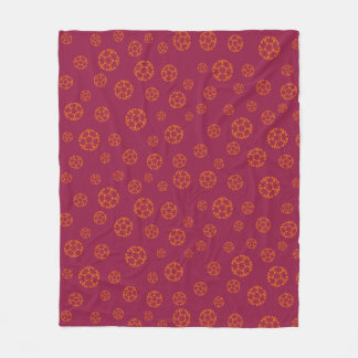 Nanoscience Fullerene Fleece Blanket