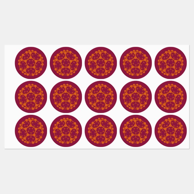 Nanoscience Fullerene Labels (Sheet)