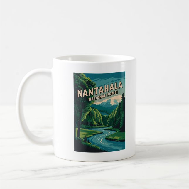 Nantahala National Forest Coffee Mug (Left)